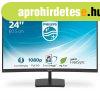 PHILIPS velt VA monitor 23.6" 241E1SC, 1920x1080, 16:9