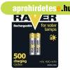 RAVER NiMH HR03 (AAA) SOLAR akkumultor 400mAh 2db/bl B7414