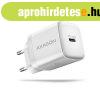 AXAGON ACU-PD20W PD3.0 & QC4+ Wall Charger 20W White