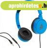 MUSICSOUND Over Ear Basic Wired Headset Blue