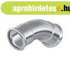 FixTrend Inox press 2 tokos v 45, 76.1 mm