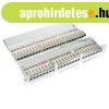 Equip Patch panel - 326448 (48 port, Cat6, 1U, rnykolt, fe