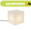 Smart buitenlamp wit 30 cm vierkant incl. LED A60 IP44 - Nur