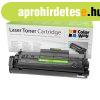 ColorWay HP Q2612A utngyrtott Black toner