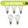 5 db E27 LED-izzlmpa A60 2W 180 lm 2700K