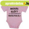 Rvid ujj baba body "Moss eltt a kisgyereket tvolt