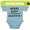 Rvid ujj baba body "Moss eltt a kisgyereket tvolt