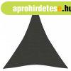 Antracitszrke HDPE napvitorla 160 g/m? 3 x 4 x 4 m