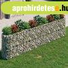 Horganyzott vas gabion magasgys 400x50x100 cm