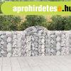 3 db ves horganyzott vas gabion kosr 200x30x100/120 cm