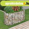 Horganyzott vas gabion magasgys 120 x 50 x 50 cm