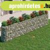 Horganyzott vas gabion magasgys 470x50x100 cm