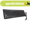 SILVERLINE MM-KB818 Vezetkes Billentyzet Multimedia HU Fek