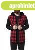 Urban Classics Hooded Checked Flanell Sweat Sleeve Shirt blk