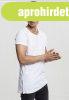 Urban Classics Long Shaped Side Zip Tee white