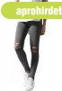 Urban Classics Ladies Cutted Knee Leggings acid black