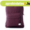 Spiral Chevron Backpack bag Burgundy