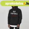 Pulcsi Rap & Football Hoodie Black