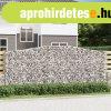 2 db ves horganyzott vas gabion kosr 400x50x160/180 cm