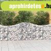 6 db ves horganyzott vas gabion kosr 200x30x80/100 cm