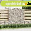 2 db ves horganyzott vas gabion kosr 200x50x220/240 cm