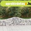 9 db ves horganyzott vas gabion kosr 200x50x40/60 cm