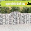 4 db ves horganyzott vas gabion kosr 200x30x100/120 cm