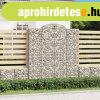 3 db ves horganyzott vas gabion kosr 200x30x220/240 cm