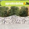 4 db ves horganyzott vas gabion kosr 200x50x60/80 cm