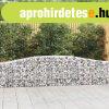 3 db ves horganyzott vas gabion kosr 400x30x60/80 cm