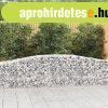 4 db ves horganyzott vas gabion kosr 400x50x60/80 cm