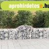 9 db ves horganyzott vas gabion kosr 200x50x60/80 cm