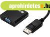 Sandberg Adapter DisplayPort>VGA Black