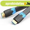 Vention Flat HDMI A male - HDMI A male cable 3m Black