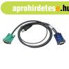 ATEN USB KVM Cable with 3 in 1 SPHD 1,2m Black