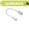 Hama microUSB-OTG adapter White