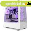 NZXT H5 Flow RGB Tempered Glass White