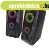 Esperanza EGS103 Baila USB speaker 2.0 RGB Black