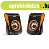 Genius SP-Q180 Speaker Black/Orange