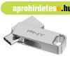 PNY 64GB Duo Link Flash Drive USB3.2 Silver