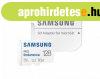 Samsung 128GB microSDXC Class10 U3 V30 PRO Endurance + adapt