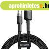 Baseus Cafule 2.4A USB-Micro USB kbel 1m (szrke-fekete)