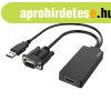 Hama VGA to HDMI Adapter Black