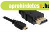 DeLock Cable High Speed HDMI with Ethernet A/D male/male 1m 