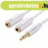 UGREEN AV141 AUX hangeloszt 3,5 mm-es mini jack (frfi) fej