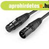 UGREEN AV130 XLR anya-duga XLR kbel - 1 m (fekete)