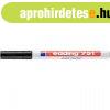 Lakkmarker, 1-2 mm, EDDING "751", fekete