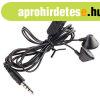 Alcatel CCB0049A10C1 fekete 3,5mm jack gyri sztereo headset