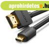 UGREEN micro HDMI - HDMI kbel, 4K 3D, 2m (fekete)