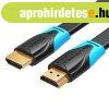 HDMI 2.0 lapos fekete kbel 5m